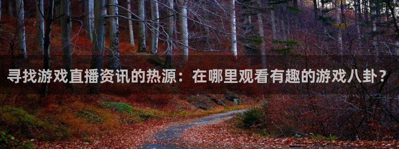 高德娱乐升级5994月：寻找游戏直播资讯的热源：在哪里观看有